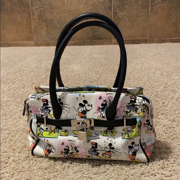 Disney Handbags - Disney Mickey and Minnie Mouse Handbag Purse